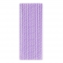 Pack de 24 Pajitas de Papel Lilas con Mini Lunares