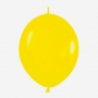 Pack de 25 Globos Link o loon Amarillos 30 cm Pack de 25 Globos Link o loon Amarillos 30 cm