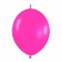 Pack de 25 Globos Link o loon Fucsias 30 cm