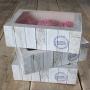 Pack de 3 cajas para cupcakes modelo Home Made