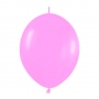 Pack de 50 Globos Link O Loon Rosas 12 cm