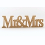 Palabra Decorativa de Madera Mr & Mrs 50 cm Palabra Decorativa de Madera Mr & Mrs 50 cm