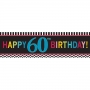 Pancarta 60 Cumpleaños