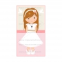 Papel de Azúcar Comunión Niña Modelo U Rectangular Papel de Azúcar Comunión Niña Modelo U Rectangular