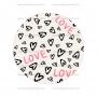 Papel de oblea San Valentín Modelo D 15 cm Papel de oblea San Valentín Modelo D 15 cm