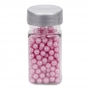 Perlas de Azúcar Rosa Nacarado 6 mm