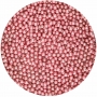 Perlas metálicas rosas 4 mm