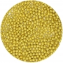 Perlas metálizadas doradas 80 gr.