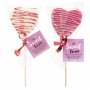 Piruleta Corazón Nube y Chocolate 30 gr 12 ud Piruleta Corazón Nube y Chocolate 30 gr 12 ud