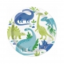 Platos de Papel Dinosaurio Azul y Verde 22 cm 8 ud Platos de Papel Dinosaurio Azul y Verde 22 cm 8 ud