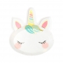 Platos Cara de Unicornio 21 cm 8 ud Platos Cara de Unicornio 21 cm 8 ud