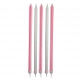 Set de 24 Velas Largas Rosas y Blancas Set de 24 Velas Largas Rosas y Blancas
