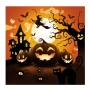 Servilletas de Papel Calabaza Halloween 12 ud