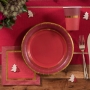 Servilletas de Papel Navidad Chic Rojo 20 ud