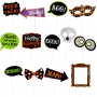 Set 13 accesorios para Photocall Halloween