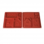Set 2 Moldes de Silicona Gingerbread House Set 2 Moldes de Silicona Gingerbread House
