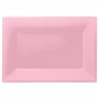 Set 3 Bandejas Rosa Pastel 33 cm x 23 cm Set 3 Bandejas Rosa Pastel 33 cm x 23 cm