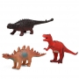 Set 3 Dinosaurios con Sonido Modelo B 35 cm Set 3 Dinosaurios con Sonido Modelo B 35 cm