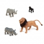 Set 4 Figuras para Tartas Animales de la Selva Set 4 Figuras para Tartas Animales de la Selva