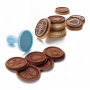 Set Cortador y Moldes de Silicona Petit Choc Lamour Set Cortador y Moldes de Silicona Petit Choc Lamour