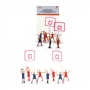 Set de 10 figuras de baloncesto para decorar tartas Set de 10 figuras de baloncesto para decorar tartas