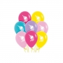 Set de 12 Globos Unicornio Colores Surtidos 30 cm Set de 12 Globos Unicornio Colores Surtidos 30 cm