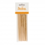 Set de 12 palitos de madera de abedul para usar con dulces 30 cm Set de 12 palitos de madera de abedul para usar con dulces 30 cm