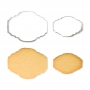 Set de 2 Cortadores de Galletas Placa Estilo 2 Set de 2 Cortadores de Galletas Placa Estilo 2