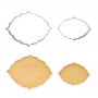 Set de 2 Cortadores de Galletas Placa Estilo 6 Set de 2 Cortadores de Galletas Placa Estilo 6