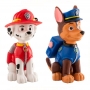 Set de 2 figuras para tartas Chase y Marshall