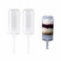 Set de 2 Push Up Cake Pop redondos para hacer postres