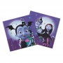 Set de 20 servilletas de papel de Vampirina de 33x33 cm