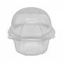 Set de 24 recipientes para cupcakes transparente Set de 24 recipientes para cupcakes transparente
