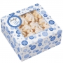 Set de 3 cajas para dulces Copos azules