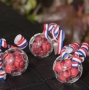 Set de 4 Balones de Fútbol Transparentes para Dulces Set de 4 Balones de Fútbol Transparentes para Dulces