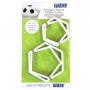 Set de 4 cortadores para hacer una tarta con forma de balón de fútbol Set de 4 cortadores para hacer una tarta con forma de balón de fútbol