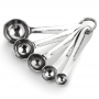 Set de 5 cucharas Medidoras Acero Inoxidable Set de 5 cucharas Medidoras Acero Inoxidable