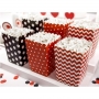 Juego de 6 Cajas para Palomitas Mariquitas Juego de 6 Cajas para Palomitas Mariquitas