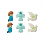 Set de 6 figuras de Azúcar Comunión Niño Set de 6 figuras de Azúcar Comunión Niño