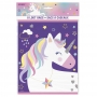 Set de 8 bolsas de plástico para chuches y regalos de unicornio Set de 8 bolsas de plástico para chuches y regalos de unicornio