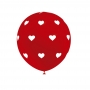 Set de 8 Globos Corazón Cool Rojos 30 cm Set de 8 Globos Corazón Cool Rojos 30 cm