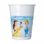 Set de 8 Vasos de Plástico Princesas Disney Modelo C