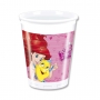 Set de 8 Vasos Princesas Disney Modelo A