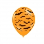 Set Globos Murciélagos Halloween Naranja Set Globos Murciélagos Halloween Naranja