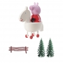 Set para decorar tartas de Peppa Pig 4 piezas Set para decorar tartas de Peppa Pig 4 piezas