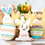 Set de 2 Cortadores Conejo y Huevo de Pascua