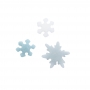 Copos de nieve comestibles Copos de nieve comestibles