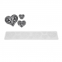 Tapete de Silicona Encajes de Azúcar Corazón Tapete de Silicona Encajes de Azúcar Corazón