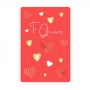 Tarjeta de Felicitación Corazón Modelo I Tarjeta de Felicitación Corazón Modelo I