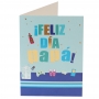 Tarjeta de Felicitación Día del Padre Modelo 3